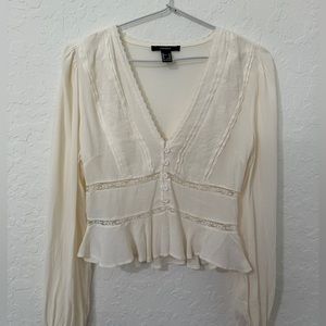 Flowy material blouse